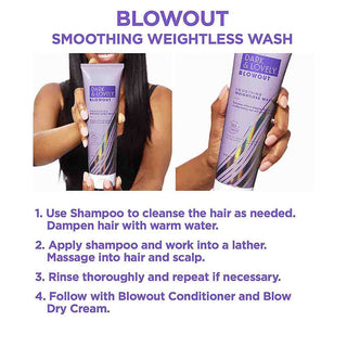 Dark & Lovely Blowout Super Smooth Sulfate Free Shampoo