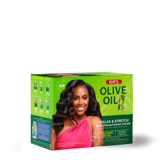 Olive Oil Texlax & Stretch Semi-Straightening System