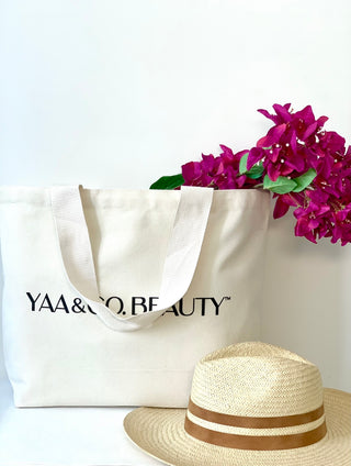 YAA&CO.BEAUTY Limited Edition Essential Summer Tote Bag - YAA&CO.BEAUTY