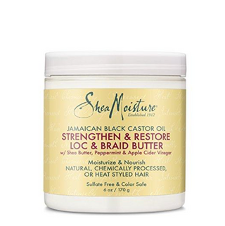 Shea Moisture Jamaican Black Castor Oil Strength & Restore Moisture Twist & Loc Butter